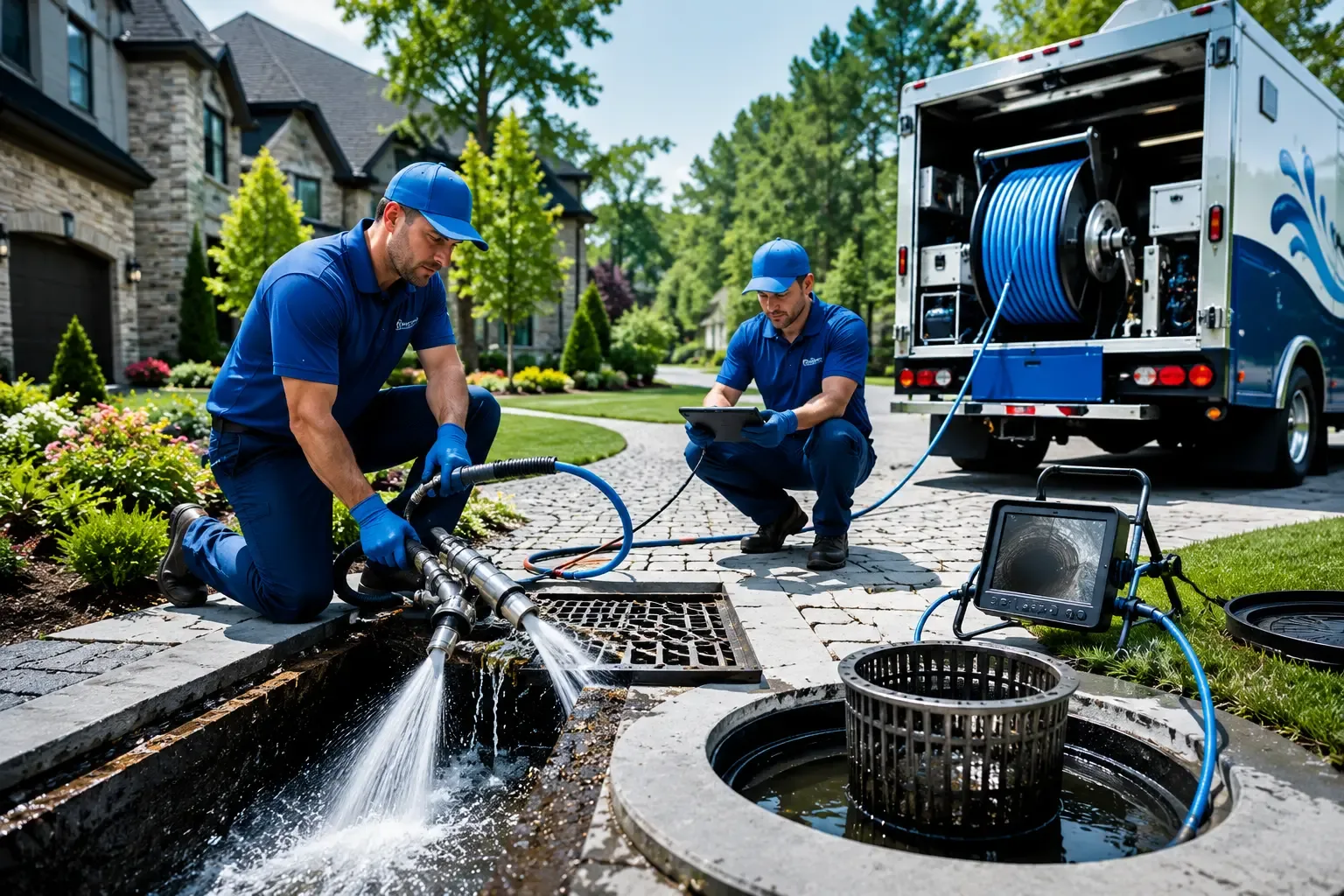 Local outdoor drain cleaning professionals in Stockertown, PA