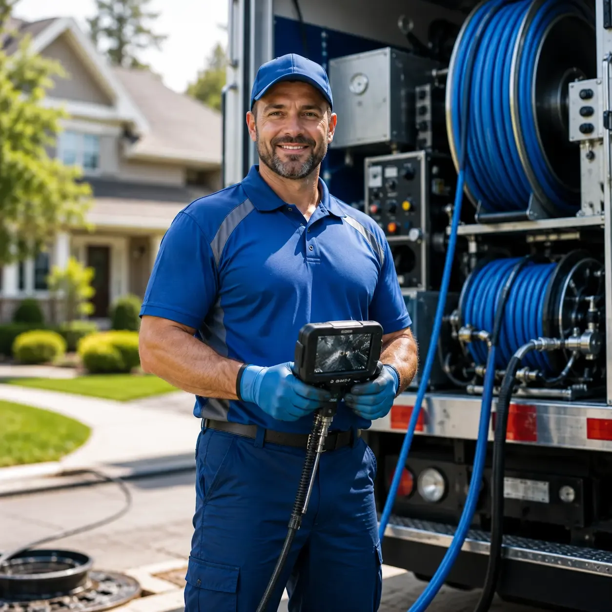 Local outdoor drain cleaning specialists in Stockertown, PA